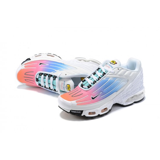 Nike Air Max Plus 3 Uomo Scarpe Bianco Blu and Rosa