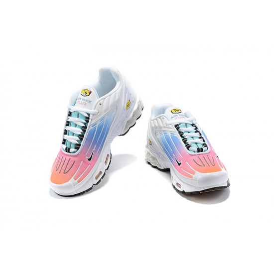 Nike Air Max Plus 3 Uomo Scarpe Bianco Blu and Rosa