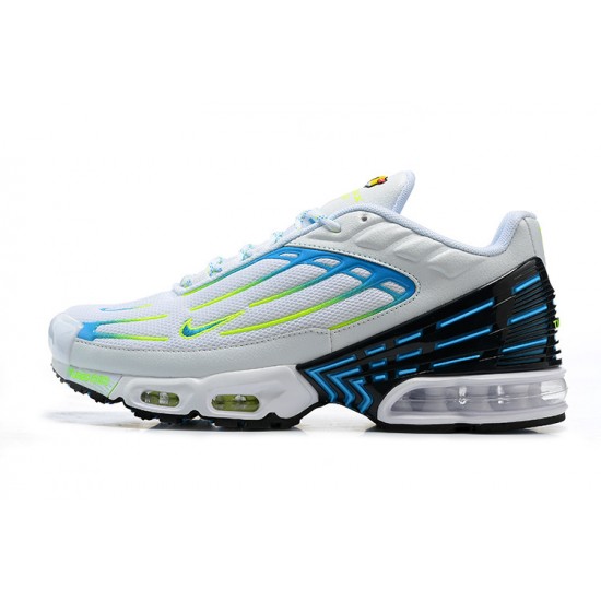 Nike Air Max Plus 3 Uomo Scarpe Bianco Blu and Giallo DV7138-100