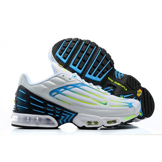 Nike Air Max Plus 3 Uomo Scarpe Bianco Blu and Giallo DV7138-100