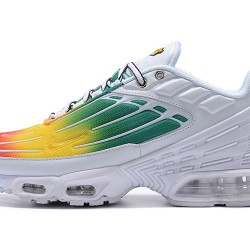 Nike Air Max Plus 3 Uomo Scarpe Bianco Verde and Giallo