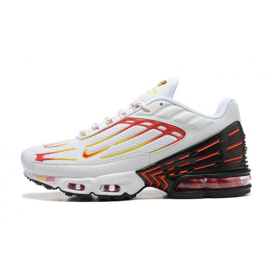 Nike Air Max Plus 3 Uomo Scarpe Bianco Rosso DX9263-100