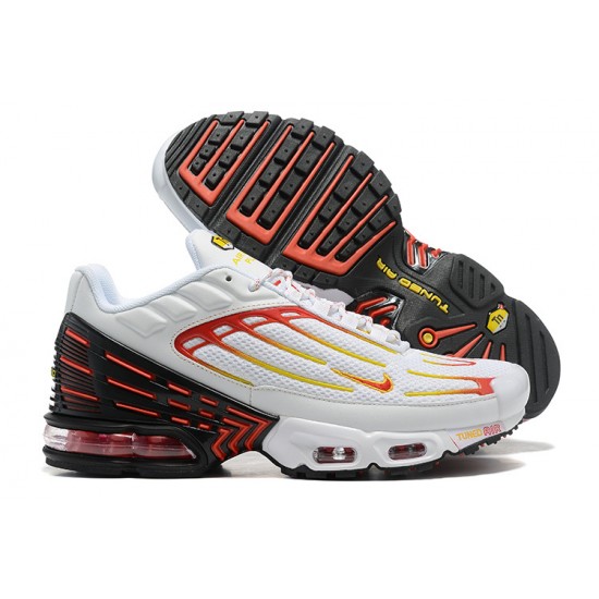 Nike Air Max Plus 3 Uomo Scarpe Bianco Rosso DX9263-100