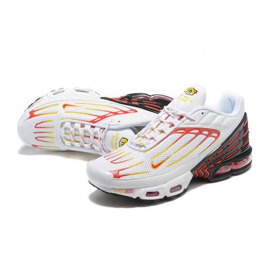 Nike Air Max Plus 3 Uomo Scarpe Bianco Rosso DX9263-100