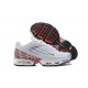 Nike Air Max Plus 3 Uomo Scarpe Bianco Rosso and Argento