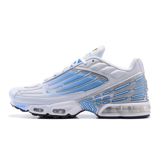 Nike Air Max Plus 3 Uomo Scarpe Bianco Argento