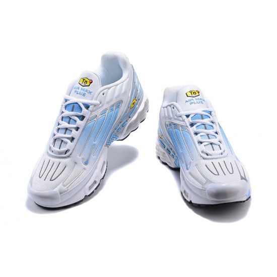 Nike Air Max Plus 3 Uomo Scarpe Bianco Argento