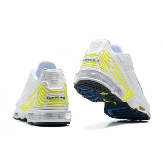 Nike Air Max Plus 3 Uomo Scarpe Bianco Giallo DV6823-100