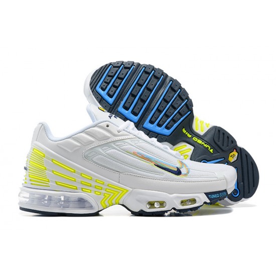 Nike Air Max Plus 3 Uomo Scarpe Bianco Giallo DV6823-100