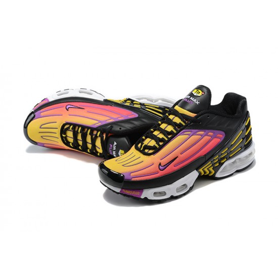 Nike Air Max Plus 3 Donna/Uomo Scarpe Nero Giallo and Viola CJ9684-003