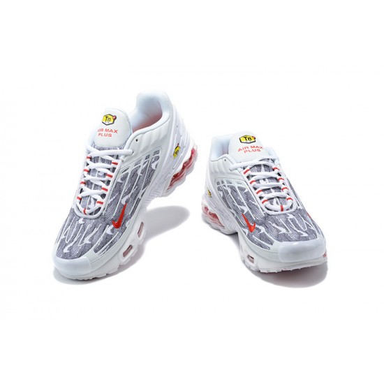 Nike Air Max Plus 3 Donna/Uomo Scarpe Bianco Grigio DH4107-100