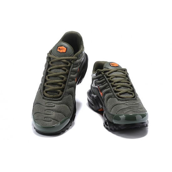 Nike Air Max Plus Tn Uomo Scarpe Verde Arancione