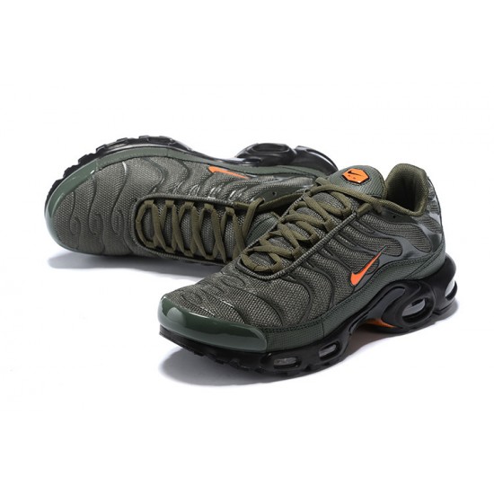 Nike Air Max Plus Tn Uomo Scarpe Verde Arancione