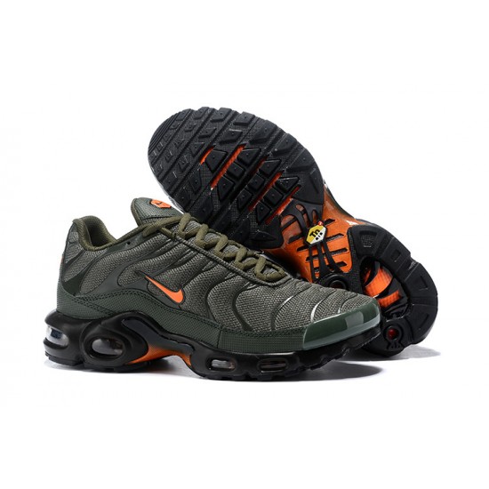 Nike Air Max Plus Tn Uomo Scarpe Verde Arancione