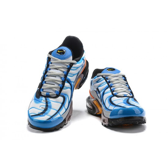 Nike Air Max Plus Tn Uomo Scarpe QS Bianco Blu 815994-400