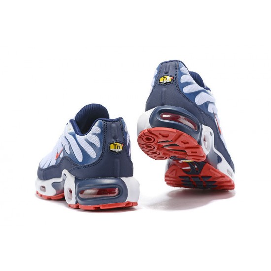 Nike Air Max Plus Tn Uomo Scarpe QS Bianco Blu and Rosso