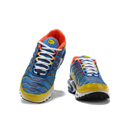 Nike Air Max Plus Tn Uomo Scarpe SE CJ9987-600 Blu Giallo