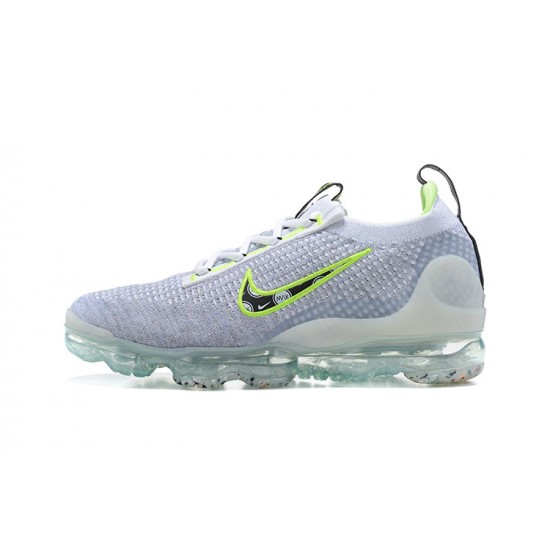 Nike Air VaporMax 2021 Flyknit Donna/Uomo Scarpe Bianco Grigio DB1550-005