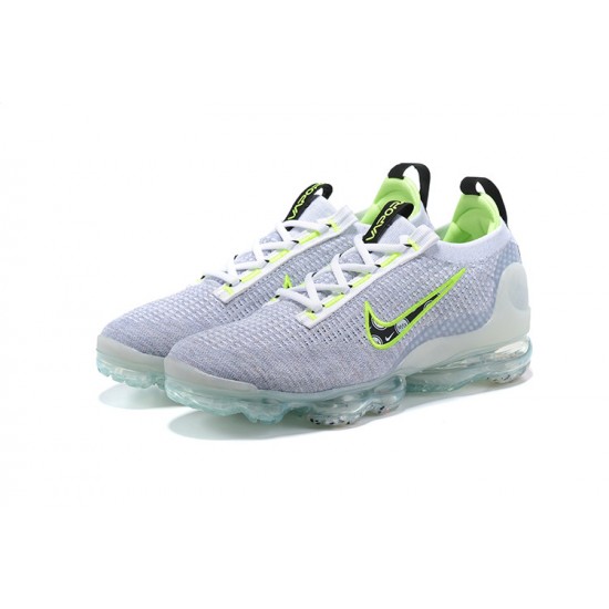 Nike Air VaporMax 2021 Flyknit Donna/Uomo Scarpe Bianco Grigio DB1550-005