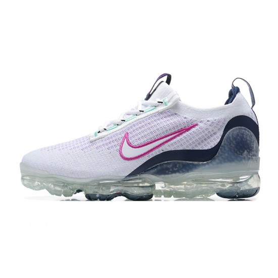 Nike Air VaporMax 2021 Flyknit Donna/Uomo Scarpe Bianco Rosa DB1550-105