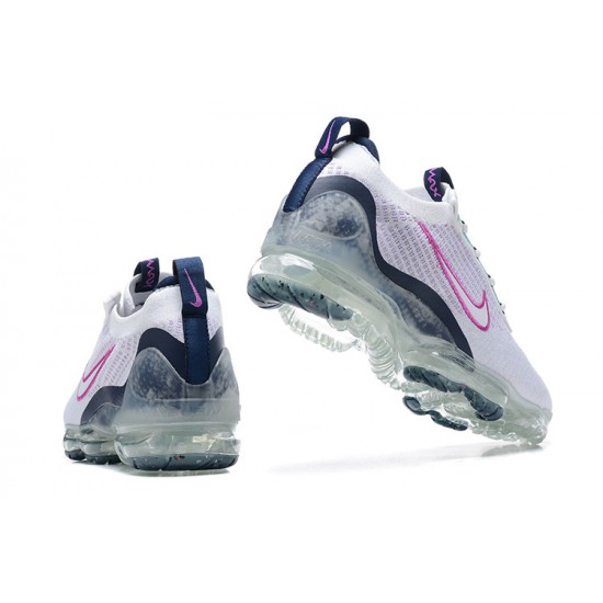 Nike Air VaporMax 2021 Flyknit Donna/Uomo Scarpe Bianco Rosa DB1550-105