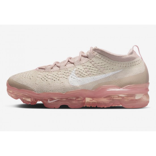 Nike Air VaporMax 2023 Flyknit Donna Scarpe Oatmeal Rosa DV6840-101