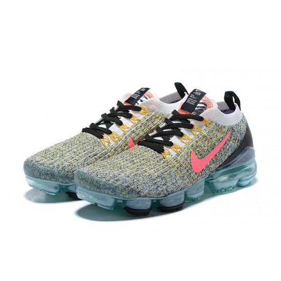 Nike Air VaporMax Flyknit 3 Donna/Uomo Scarpe Nero Verde AJ6910-104