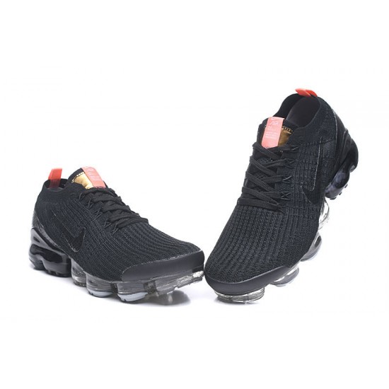 Nike Air VaporMax Flyknit 3 Donna/Uomo Scarpe Nero Arancione