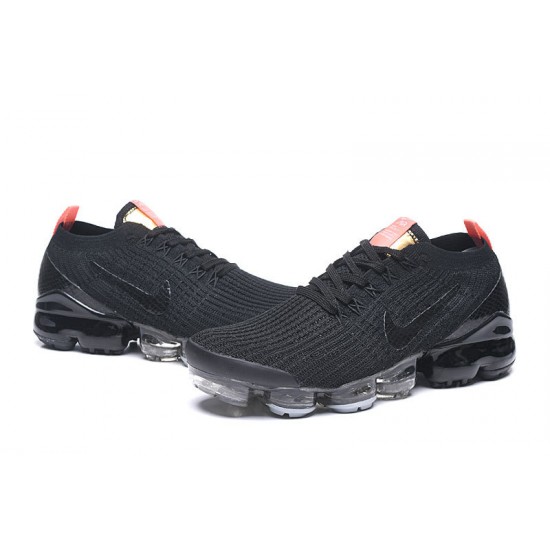 Nike Air VaporMax Flyknit 3 Donna/Uomo Scarpe Nero Arancione