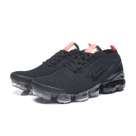 Nike Air VaporMax Flyknit 3 Donna/Uomo Scarpe Nero Arancione