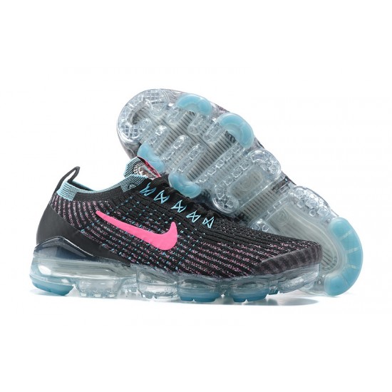 Nike Air VaporMax Flyknit 3 Donna/Uomo Scarpe Nero Rosa AJ5910-101