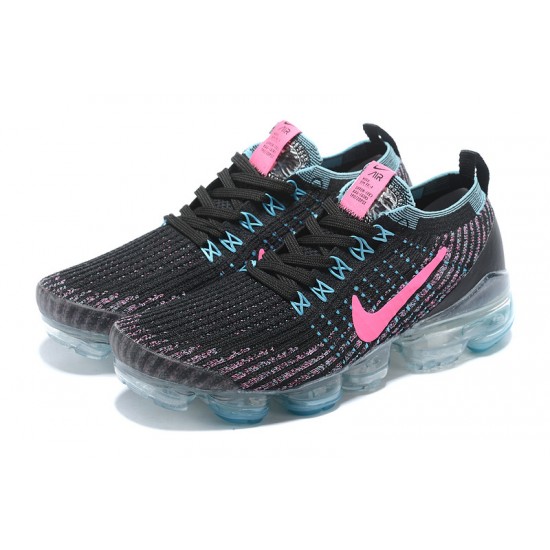 Nike Air VaporMax Flyknit 3 Donna/Uomo Scarpe Nero Rosa AJ5910-101