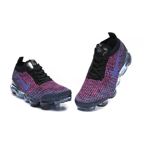 Nike Air VaporMax Flyknit 3 Donna/Uomo Scarpe Nero Viola AJ6900-009