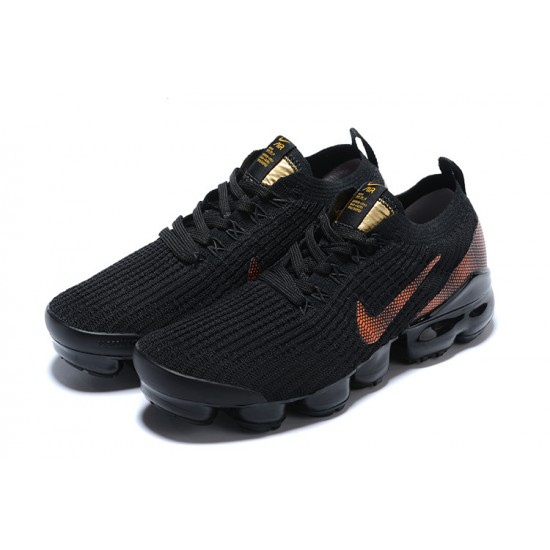 Nike Air VaporMax Flyknit 3 Donna/Uomo Scarpe Nero Rosso CU1926-001