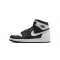 Nike Air Jordan 1 High Scuola elementare BLACKWHITEWHITE FD1437-010 Scarpe