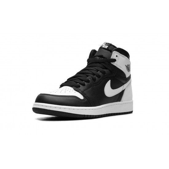 Nike Air Jordan 1 High Scuola elementare BLACKWHITEWHITE FD1437-010 Scarpe