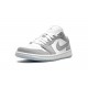 Nike Air Jordan 1 Low Donna White  Wolf Grey DC0774-105 Scarpe