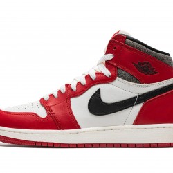 Nike Air Jordan 1 Retro HIGH OG Scuola elementare Chicago Lost and Found FD1437-612 Scarpe