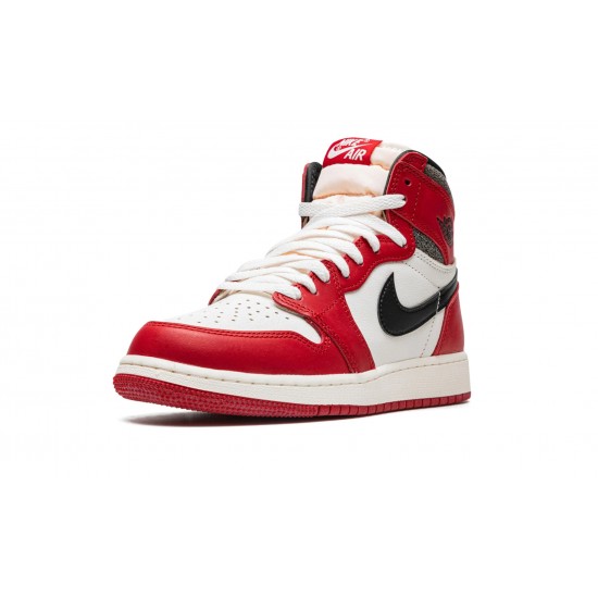 Nike Air Jordan 1 Retro HIGH OG Scuola elementare Chicago Lost and Found FD1437-612 Scarpe