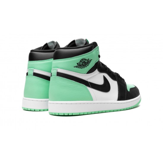 Nike Air Jordan 1 Retro High OG Uomo Green Glow DZ5485-130 Scarpe